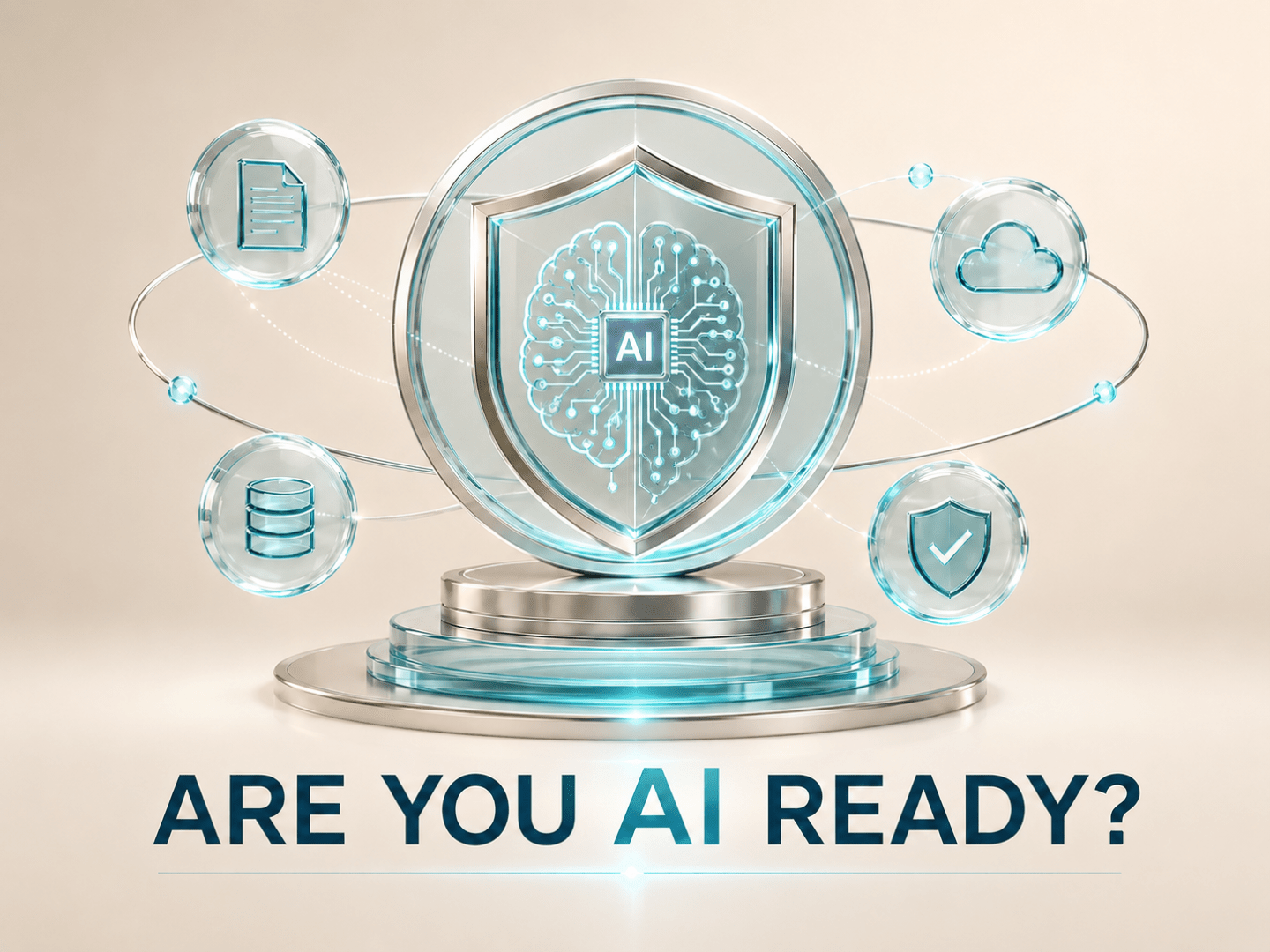 AI cyber security ready Shield Network Poster