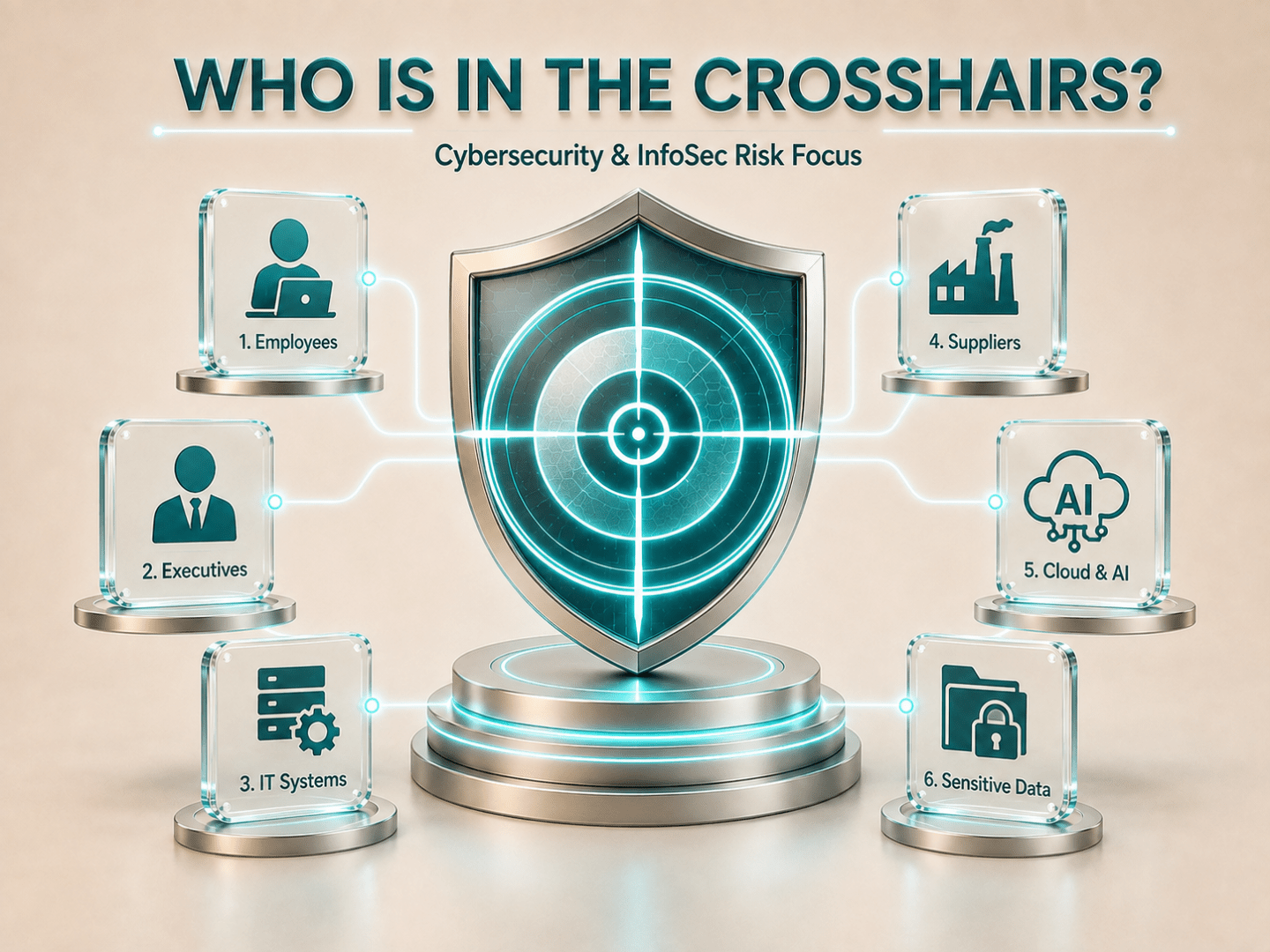 Cybersecurity Crosshairs Six Risk Targets