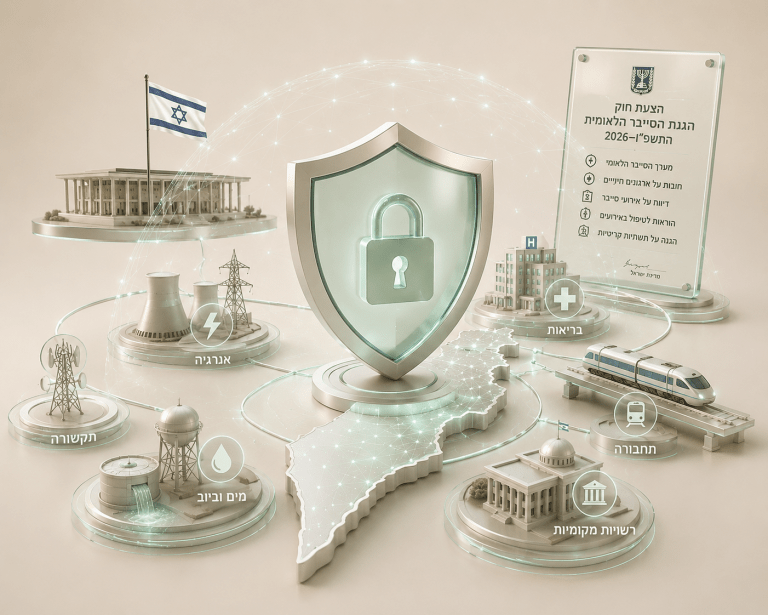 Cybersecurity protection national low israel