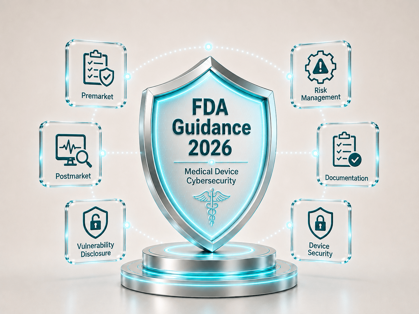 FDA Cybersecurity Guidance 2026 Infographic