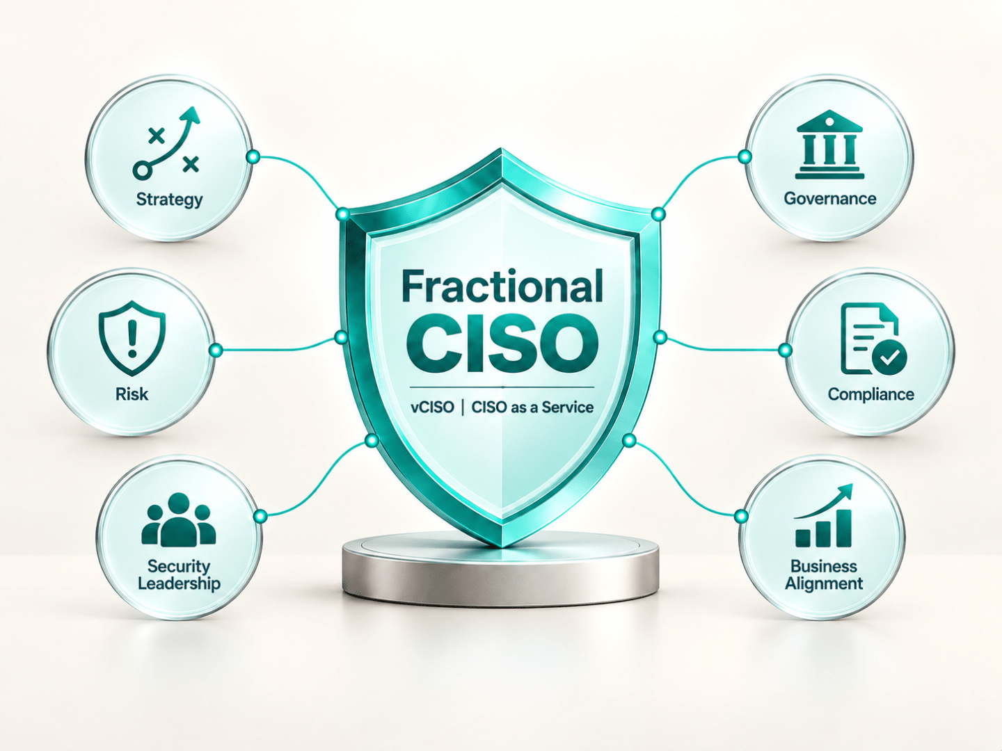 Fractional CISO Shield Infographic