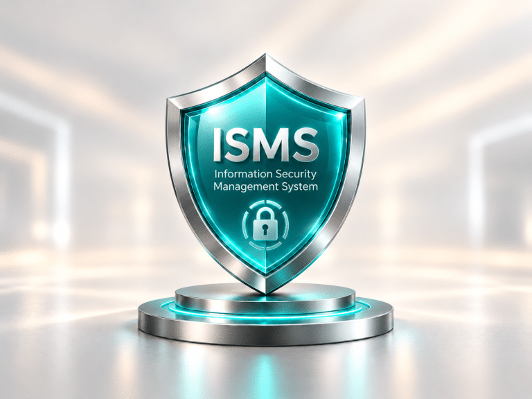 Futuristic ISMS Security Shield