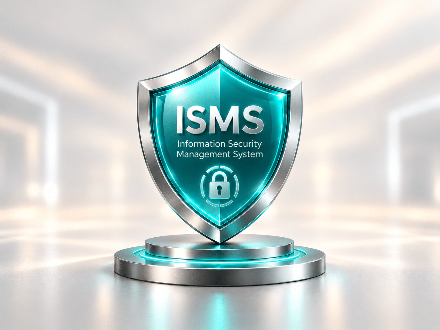 Futuristic ISMS Security Shield