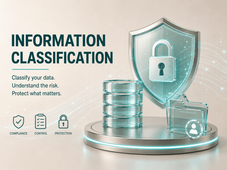 Information Classification Security Infographic