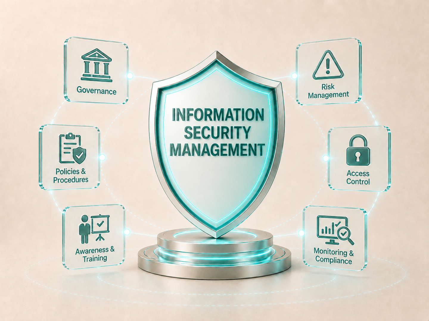 Information Security Management Diagram