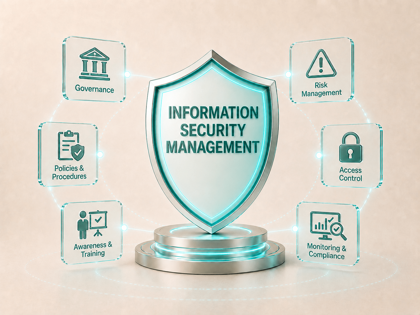 Information Security Management Diagram