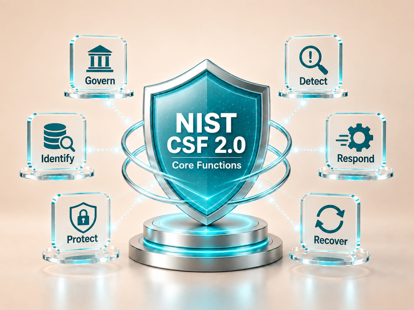 NIST CSF 2.0 Cybersecurity Shield