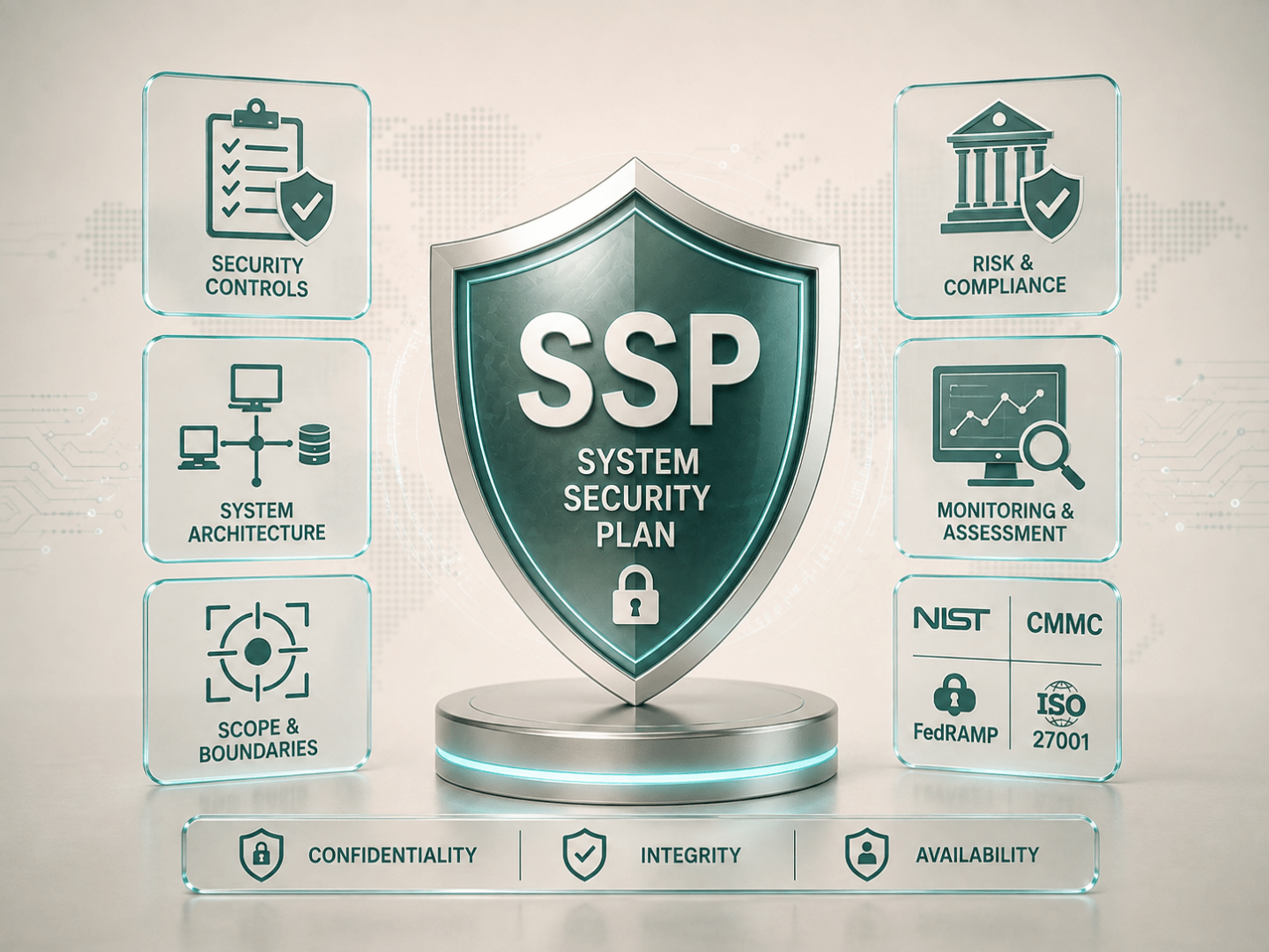SSP Cybersecurity Framework Infographic