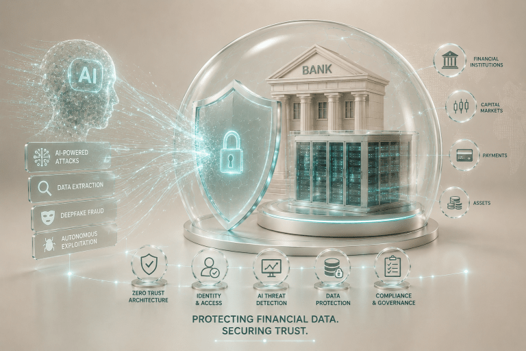 Securing financial data against cyber threats
