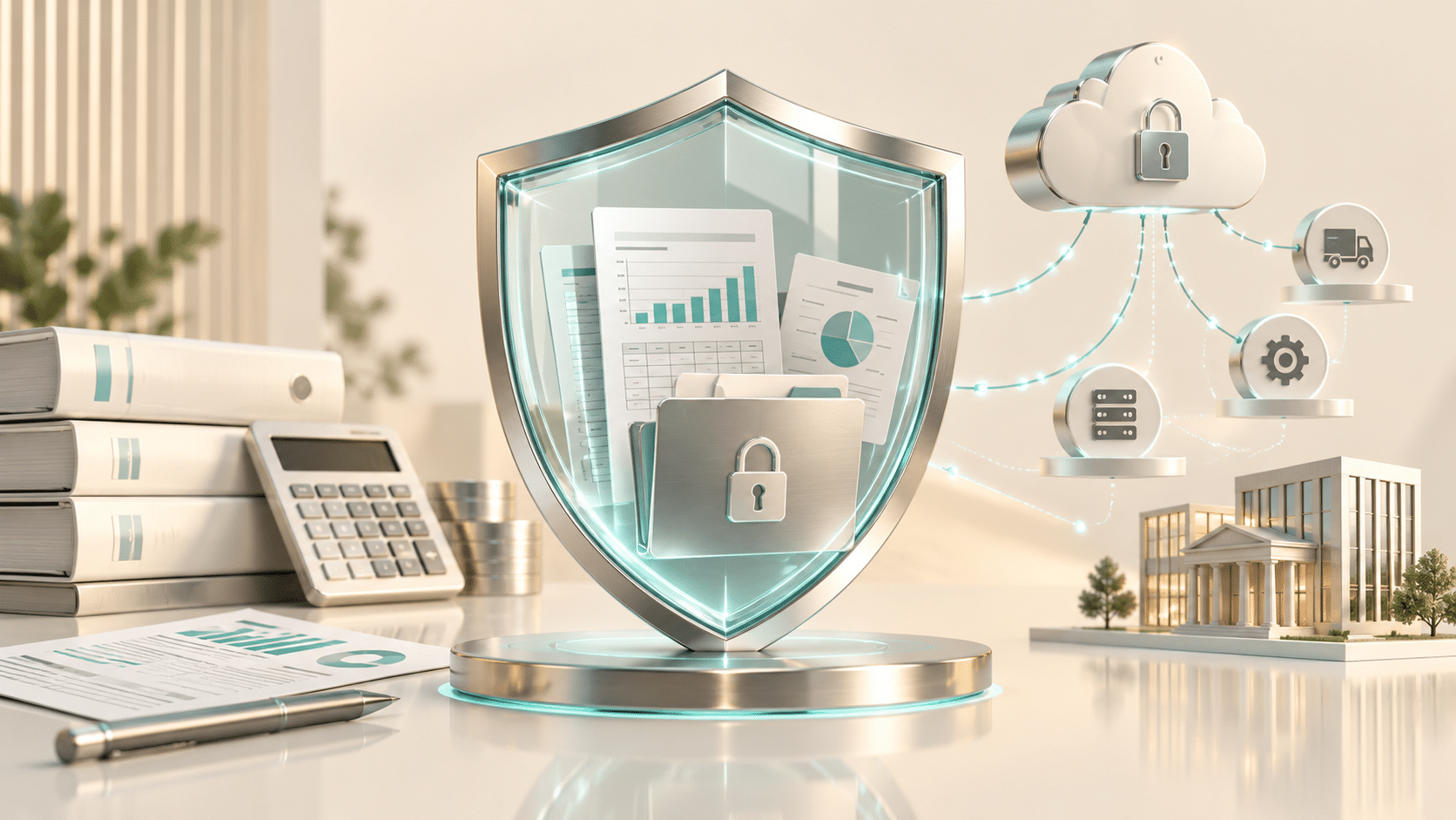 Shielded Financial Data Network