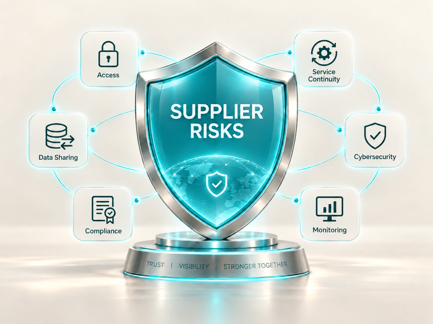 Supplier Risk Security Infographic