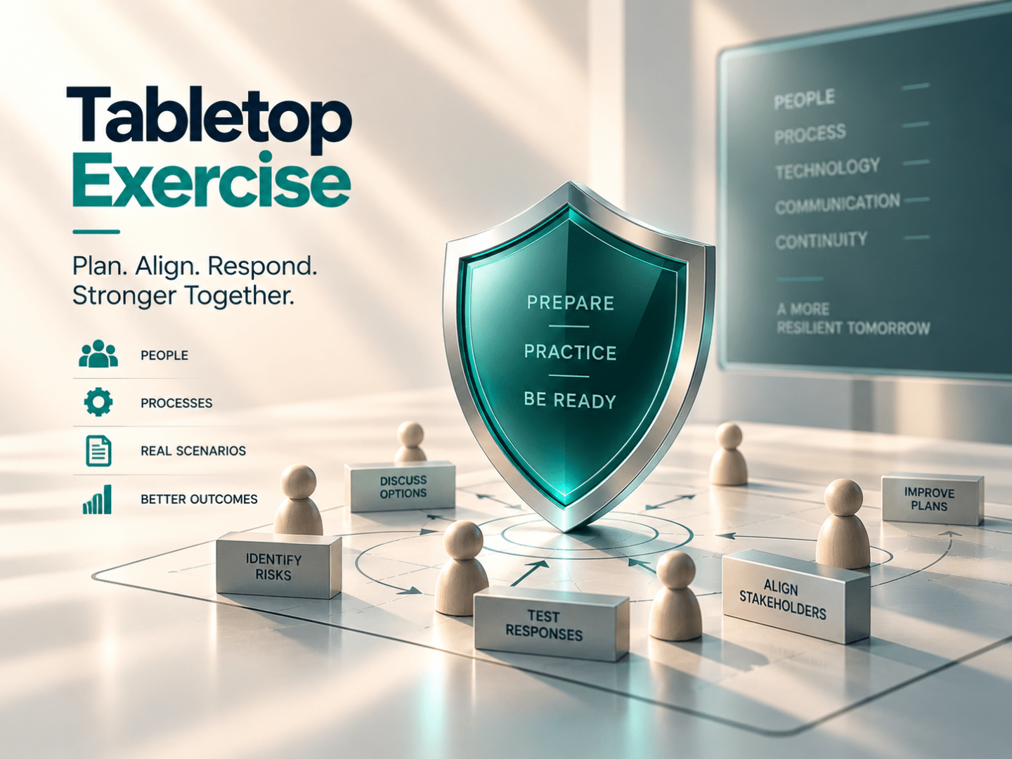 Tabletop Exercise Strategy Shield