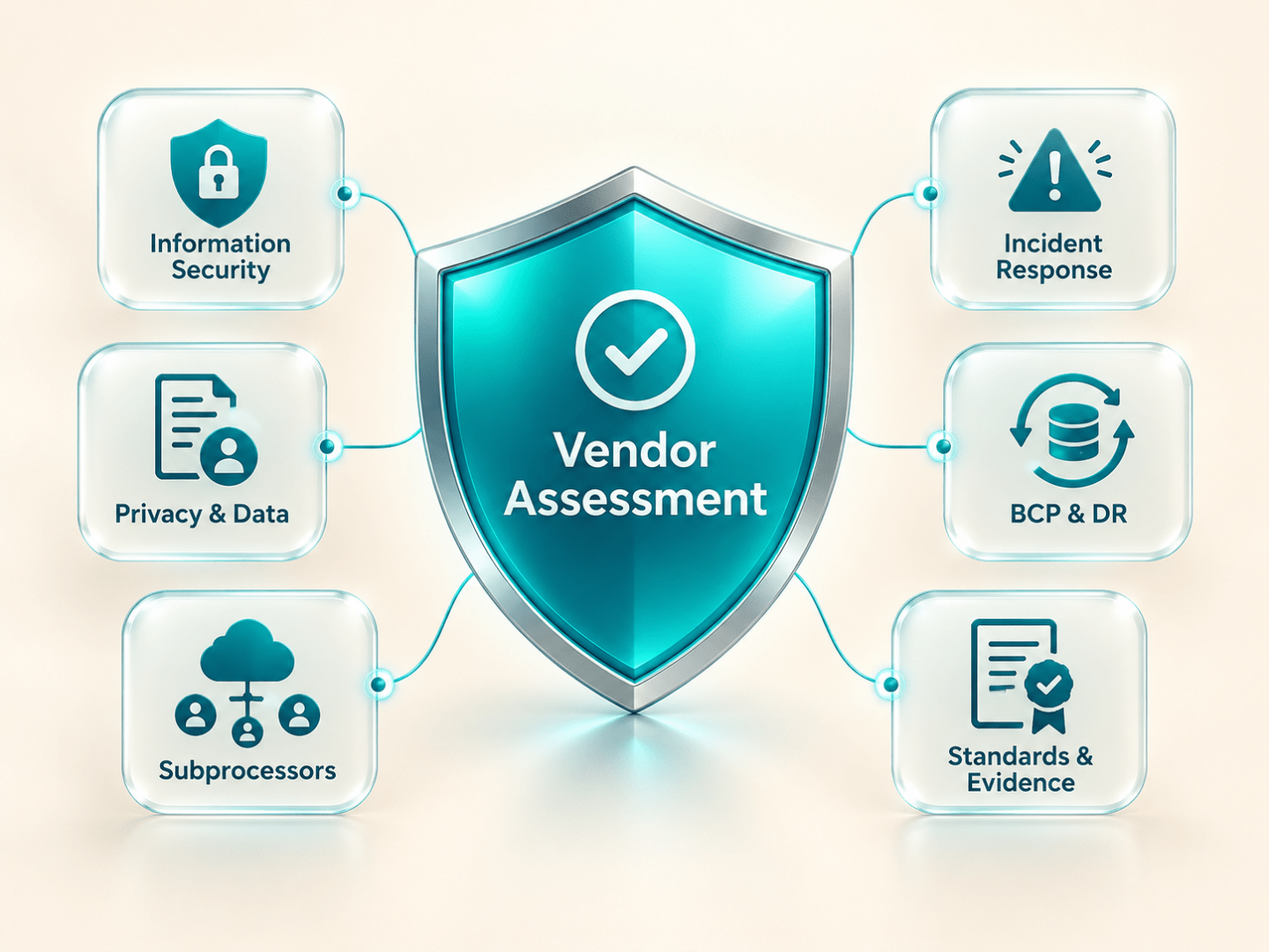 Vendor Assessment Security Infographic
