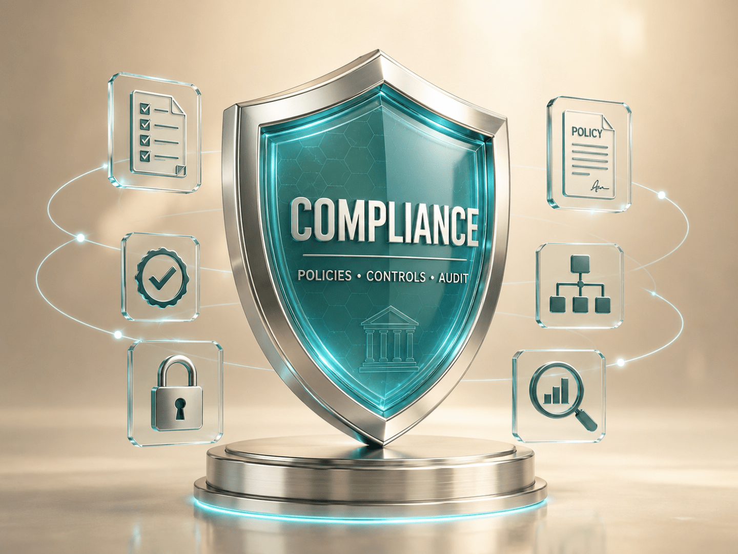 the cyber infosec GRC Compliance Shield