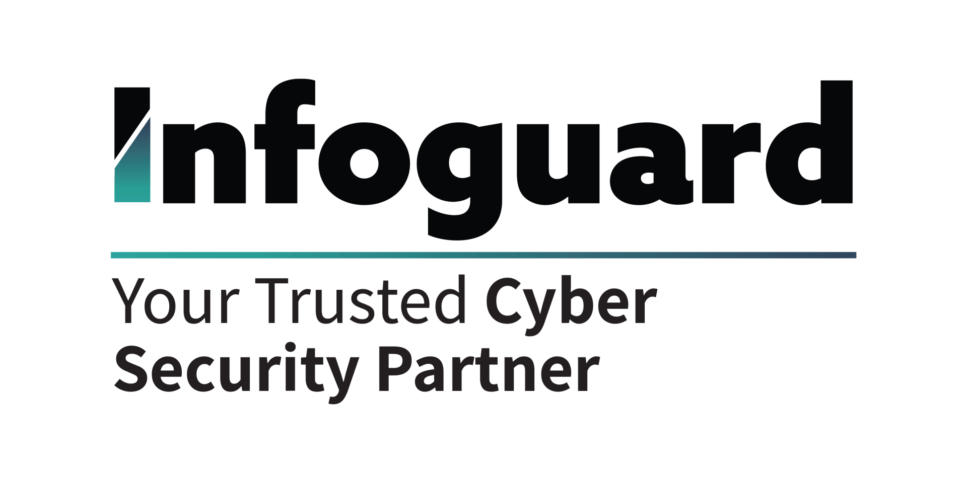 אינפוגרד לוגו שחור ירוק סלוגן