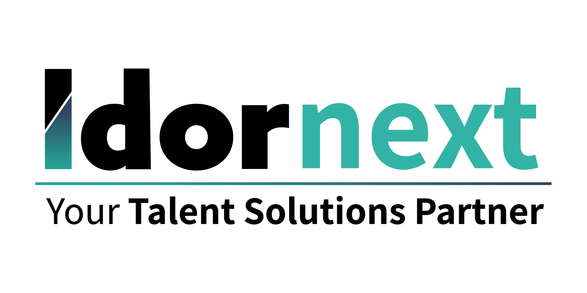 עידור נקסט לוגו עם סלוגן